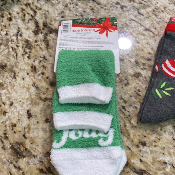 NWT 3 Pc Bundle Christmas Funny Socks - Picture 3 of 8